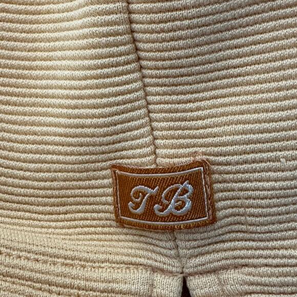 Vintage Tommy Bahama Yellow Textured Silk Blend Short Sleeve Polo Size L - Picture 3 of 8